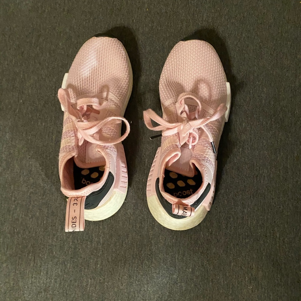 pink adidas nmds